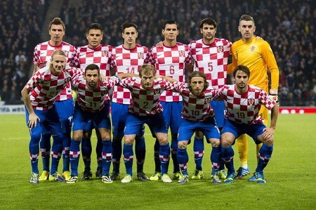 CROATIA team football 2018