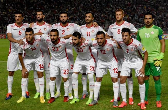  Tim Sepakbola Tunisia 